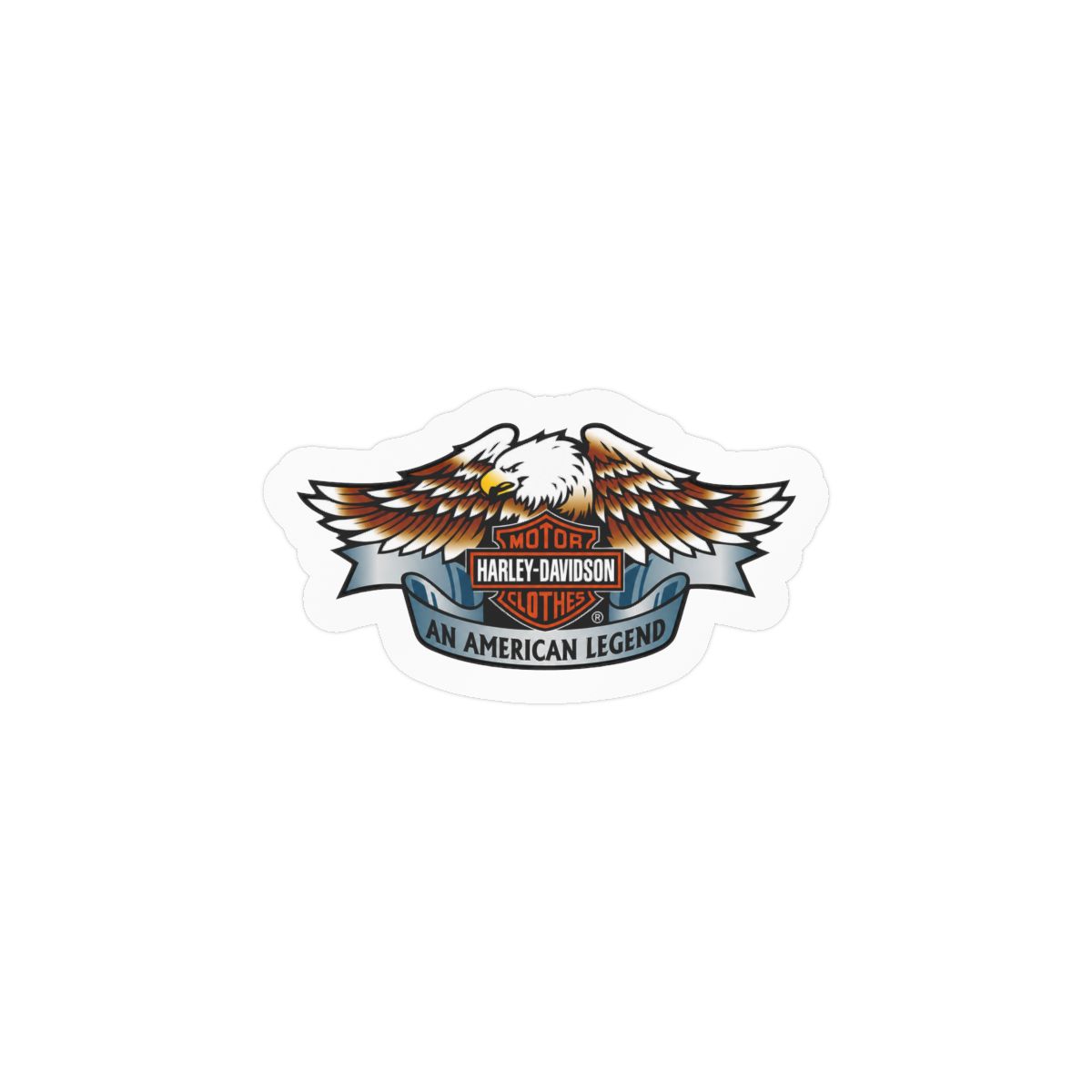 Club Hog Boys Cruiser Motorcycle Sticker | Bold Vinyl Decal - alternate angle 1, merchandise