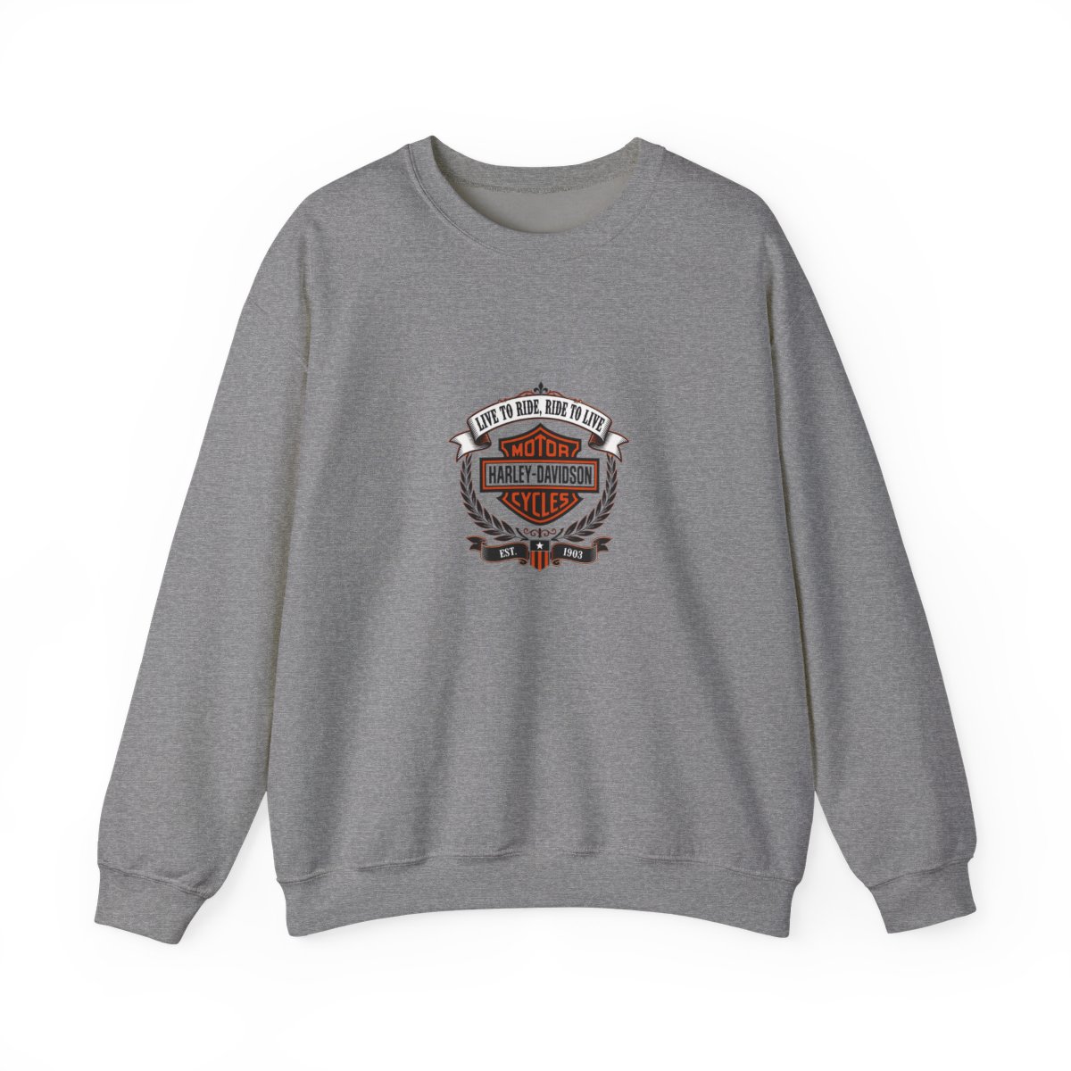 Harley-Davidson "MOTOR" Crewneck - alternate angle 3, merchandise